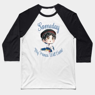 Neige LeBlanche “Someday My Prince Will Come” Chibi from Twisted Wonderland Baseball T-Shirt